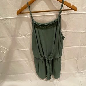 GREEN ROMPER